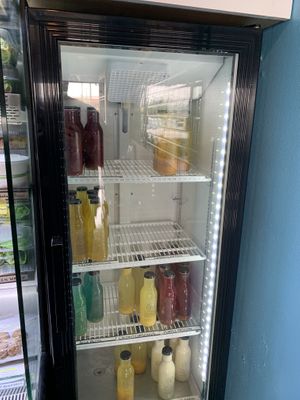 Fresh pressed juices at Liquid Life in Kamulea