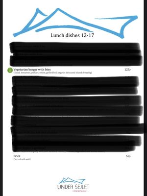 Lunch at Under Sejlet in Aabenraa