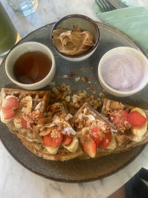 Great waffles  at The Loft - Uluwatu in Pecatu