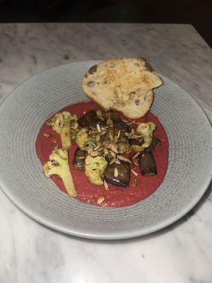 Veggie hummus bowl  at The Loft - Uluwatu in Pecatu