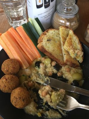 Hummus bowl😒not great  at The Loft - Uluwatu in Pecatu