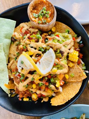 The best vegan nachos!  at The Loft - Uluwatu in Pecatu