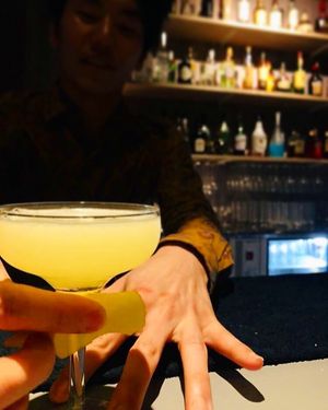 Great cocktails and amazing company (friendly bartenders) at The Castle in Kobe