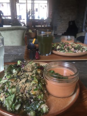 Salade composée du jour  at Gaïa Coffee House in Lyon