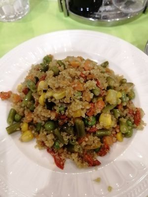 Quinoa con verdure at Rosa & Wanda in Laterza