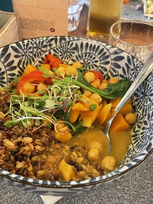 curry grain bowl  at LGW - Sonoma - NT  in Horley