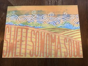 Free postcard  at LGW - Sonoma - NT  in Horley