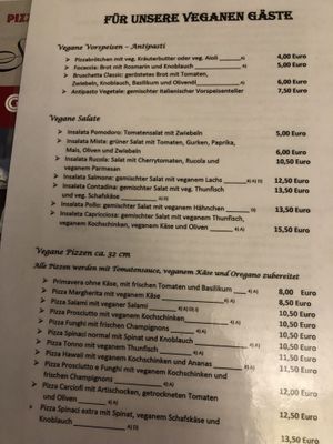 Ask for it! at Pizzeria Trattoria Sorrentino in Cologne