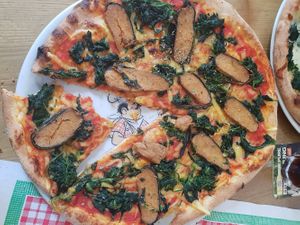 Lachs Spinat vegan at Pizzeria Trattoria Sorrentino in Cologne