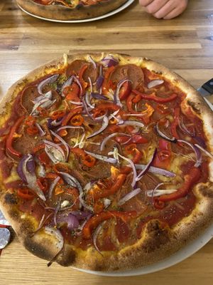 Pizza rustica (vegan)   at Pizzeria Trattoria Sorrentino in Cologne