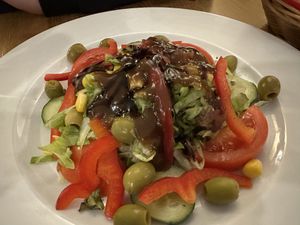 salad  at Pizzeria Trattoria Sorrentino in Cologne