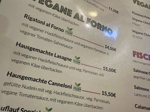 new menu  at Pizzeria Trattoria Sorrentino in Cologne