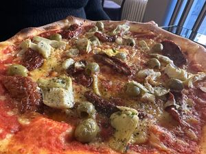 pizza (vegan)  at Pizzeria Trattoria Sorrentino in Cologne
