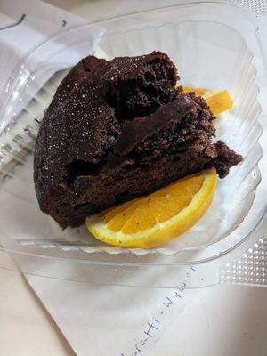 Chocolate cake at Pizzeria Trattoria Sorrentino in Cologne