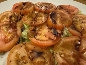 tomato salad  at Pizzeria Trattoria Sorrentino in Cologne