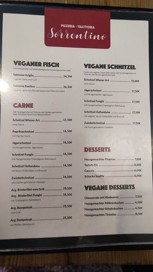   at Pizzeria Trattoria Sorrentino in Cologne