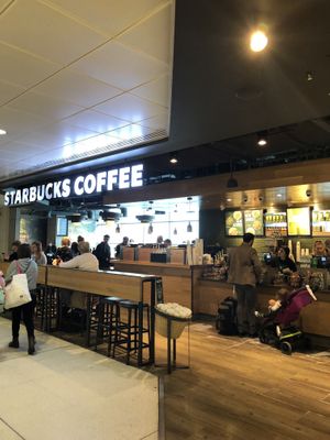 Exterior at LGW - Starbucks - NT in Horley