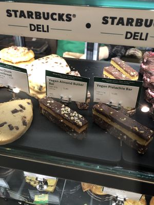 More vegan cakes! at LGW - Starbucks - NT in Horley