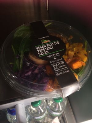 Vegan salad at LGW - Starbucks - NT in Horley