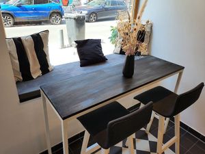 The restaurant at KALTPRESSE in Cologne