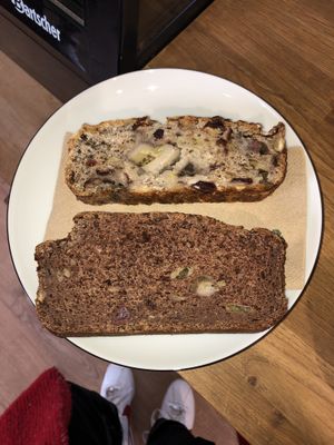 Banana bread  at KALTPRESSE in Cologne