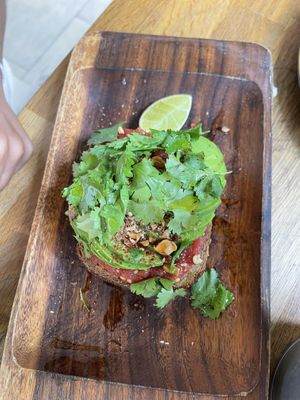 Avocado toast 💚 at Eqvilibrivm Cafe in Barcelona