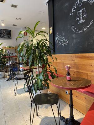 Cute place at Eqvilibrivm Cafe in Barcelona
