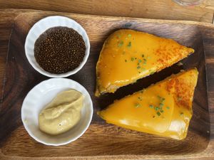 Grilled cheese sandwich ☺️ at Eqvilibrivm Cafe in Barcelona