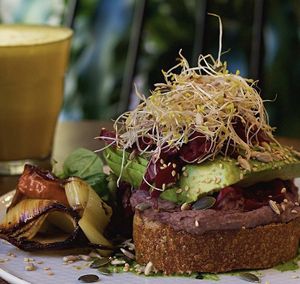 Avocado toast #veganuary  at Eqvilibrivm Cafe in Barcelona
