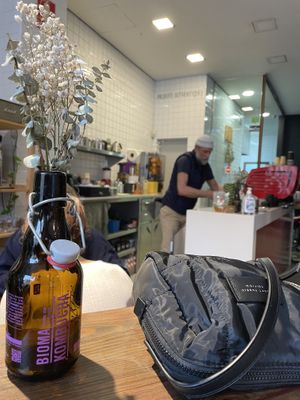 Inside  at Eqvilibrivm Cafe in Barcelona