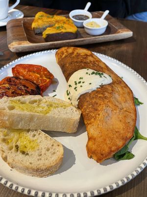 Tortilla  at Eqvilibrivm Cafe in Barcelona