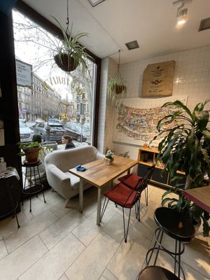 Inside  at Eqvilibrivm Cafe in Barcelona