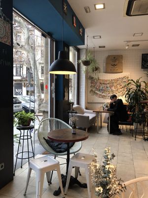 Interior   at Eqvilibrivm Cafe in Barcelona