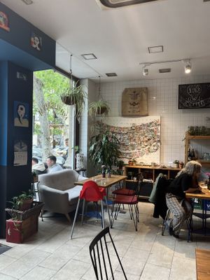   at Eqvilibrivm Cafe in Barcelona