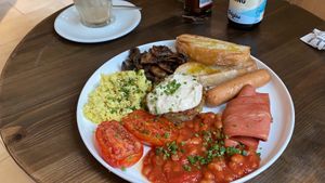 English Breakfast   at Eqvilibrivm Cafe in Barcelona