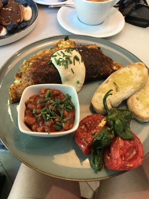 Tofu omlette   at Eqvilibrivm Cafe in Barcelona