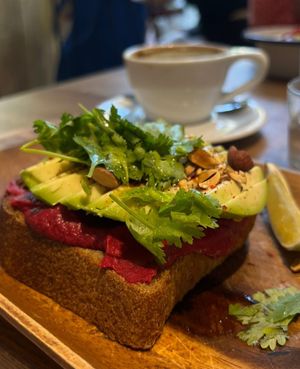 Avocado Toast  at Eqvilibrivm Cafe in Barcelona