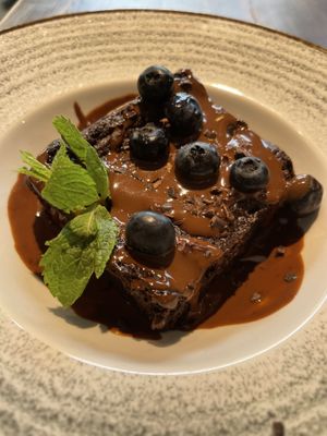 Brownie   at Eqvilibrivm Cafe in Barcelona