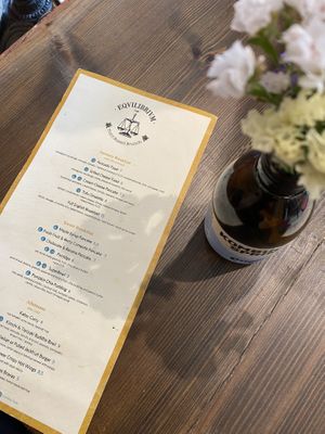 Menu   at Eqvilibrivm Cafe in Barcelona