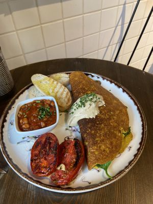 Omelette 😍🤩  at Eqvilibrivm Cafe in Barcelona