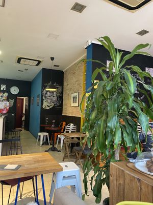 Decor   at Eqvilibrivm Cafe in Barcelona