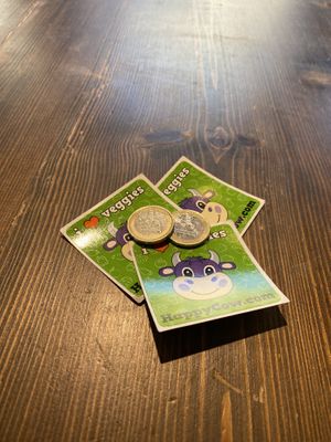  Two tips   at Eqvilibrivm Cafe in Barcelona