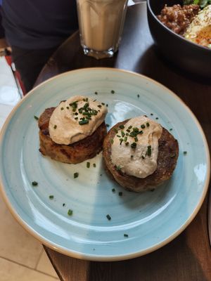 Hash brown at Eqvilibrivm Cafe in Barcelona