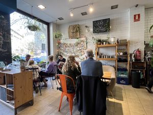   at Eqvilibrivm Cafe in Barcelona