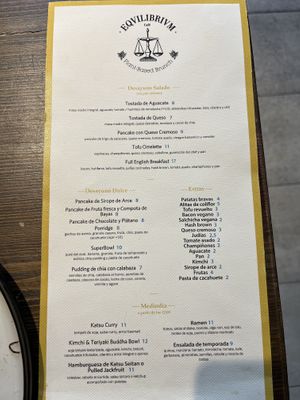   at Eqvilibrivm Cafe in Barcelona