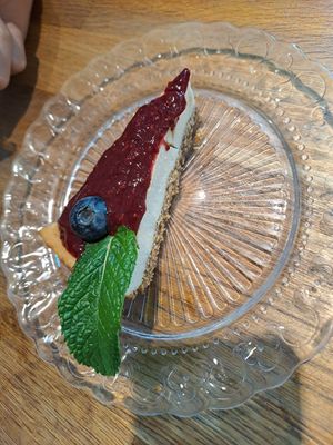 Chesscake at Eqvilibrivm Cafe in Barcelona