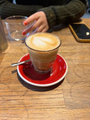 Cortado at Eqvilibrivm Cafe in Barcelona