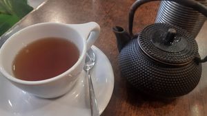 Cute tea pot! at Eqvilibrivm Cafe in Barcelona