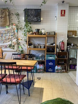   at Eqvilibrivm Cafe in Barcelona