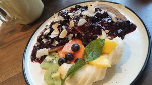  at Eqvilibrivm Cafe in Barcelona